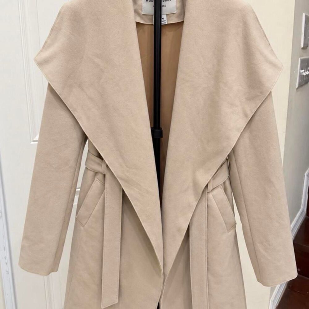 Haute-monde Women's Tan and Cream Coat